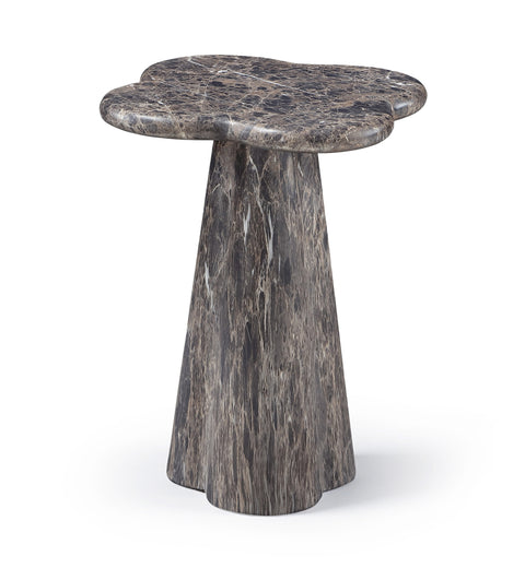 Yara Brown Concrete Indoor/Outdoor End Table, 1 Piece (Style 2)