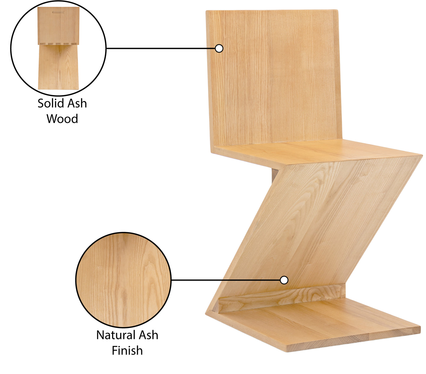 jai natural dining chair c