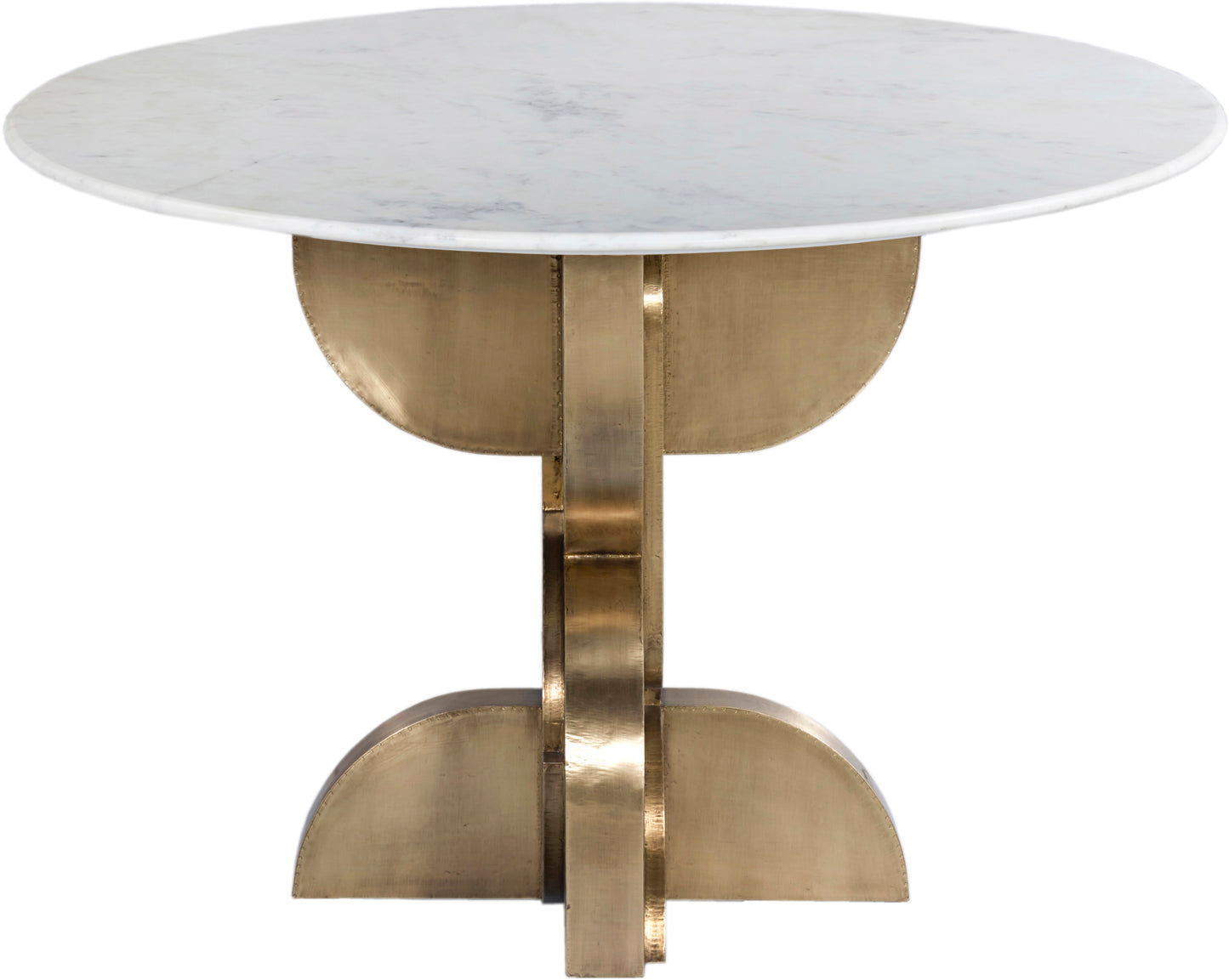 spherical white dining table