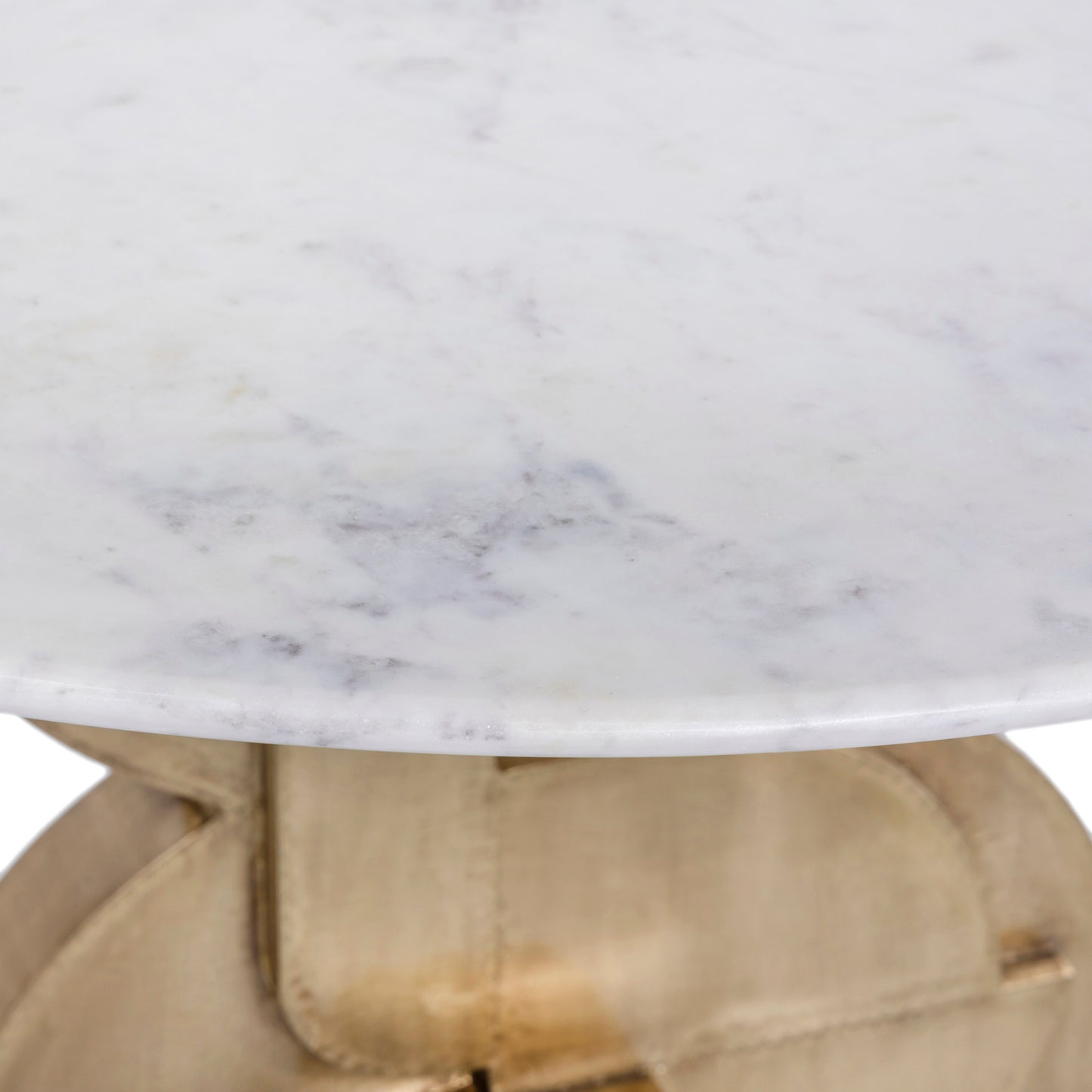 spherical white dining table