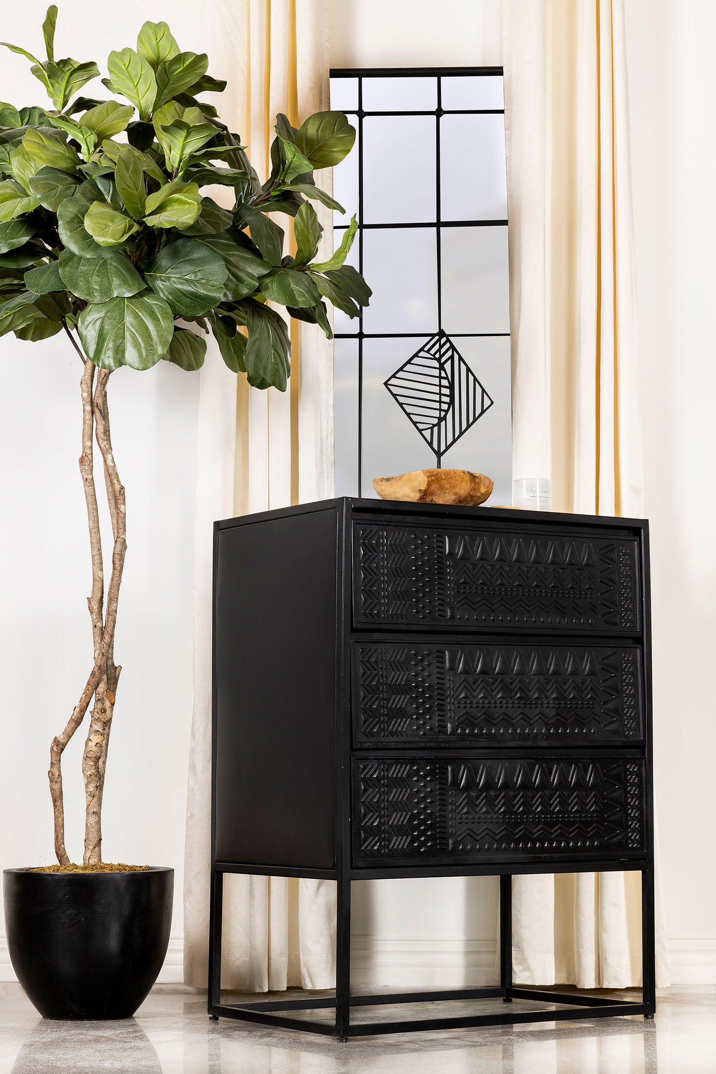 tall accent cabinet