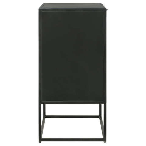 Dermott 3-drawer Multi-Purpose Tall Accent Cabinet Black