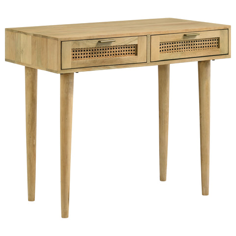 Greer 2-drawer Entryway Console Accent Table NaturalNatural