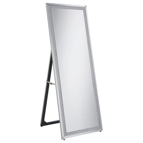 Dalila 24 x 64 Inch Full Length Standing Mirror SilverMirror