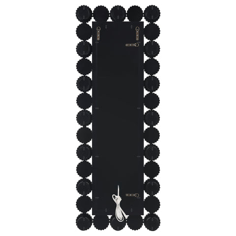 Celina 24 x 62 Inch Wall Mirror with Lighting SilverMirror