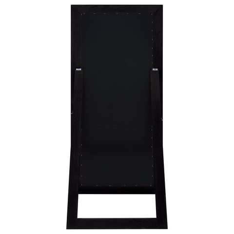 Bledel Tempered Glass Full Length Standing Mirror Black Oak
