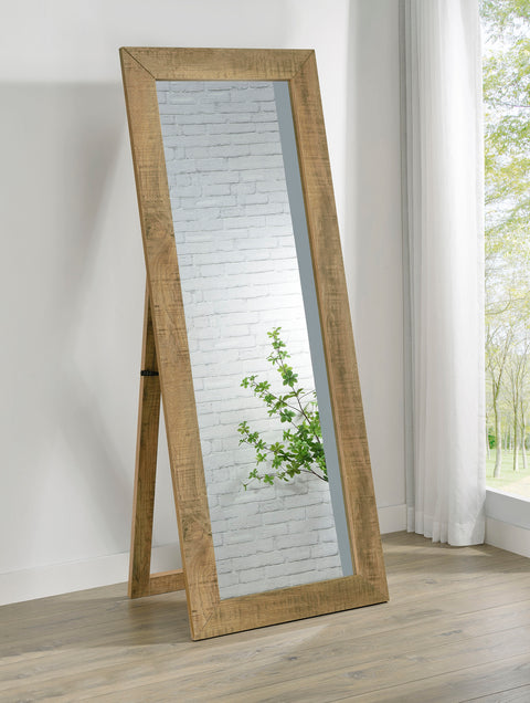 Bledel Tempered Glass Full Length Standing Mirror Mango