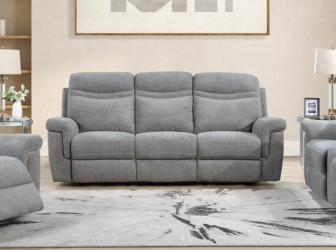 Lunar POWER DOUBLE RECLN SOFA W/ USB PORT