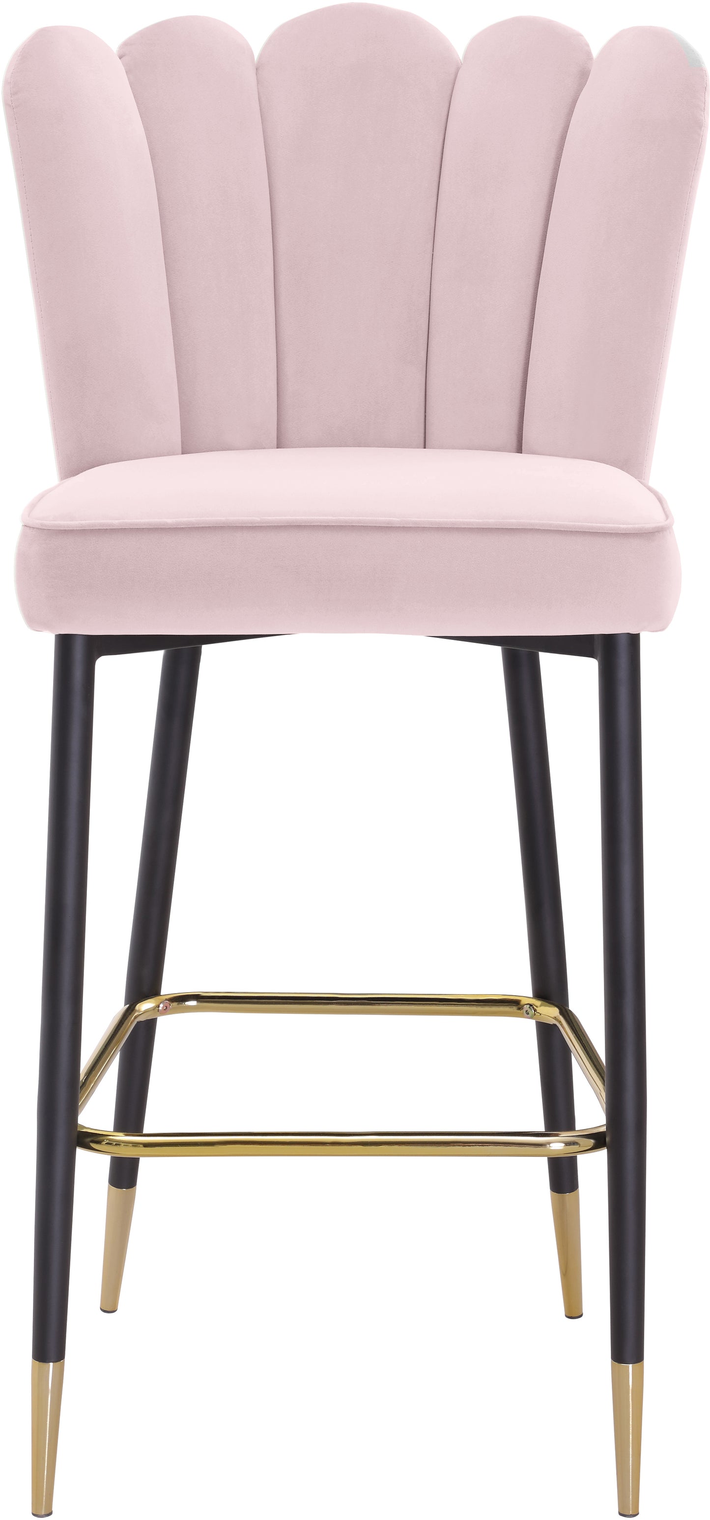 margo pink velvet stool c