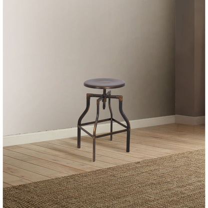 ADJUSTABLE STOOL W/SWIVEL