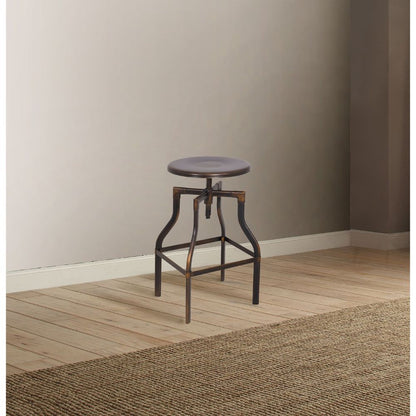 ADJUSTABLE STOOL W/SWIVEL