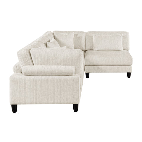 Leesa (4)4-Piece Modular Sectional
