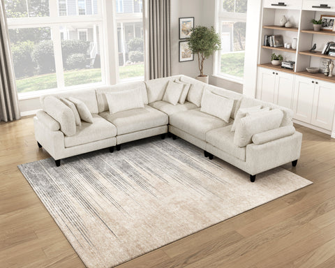 Leesa (5)5-Piece Modular Sectional