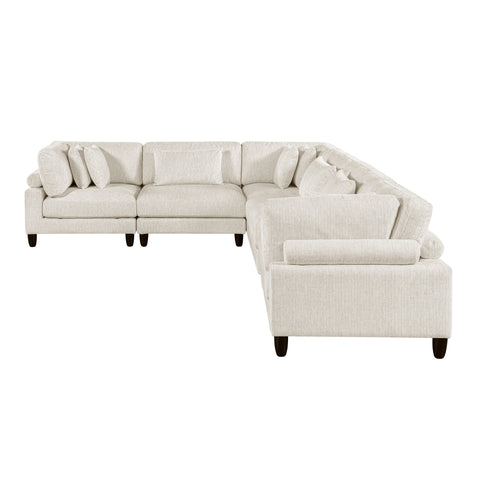 Leesa (6)6-Piece Modular Sectional