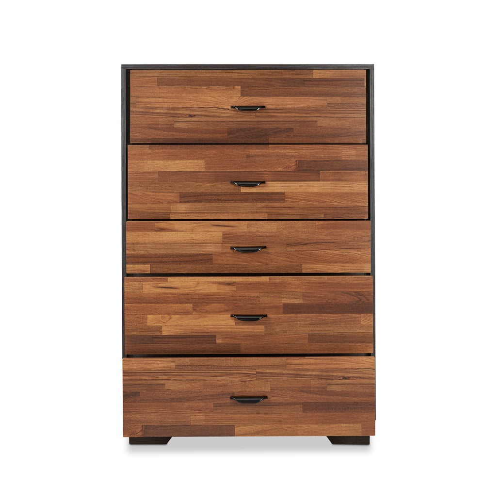 merill chest, walnut & espresso finish