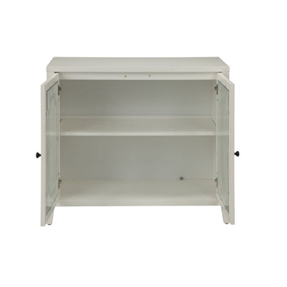 Merrilee Console Cabinet, White Finish