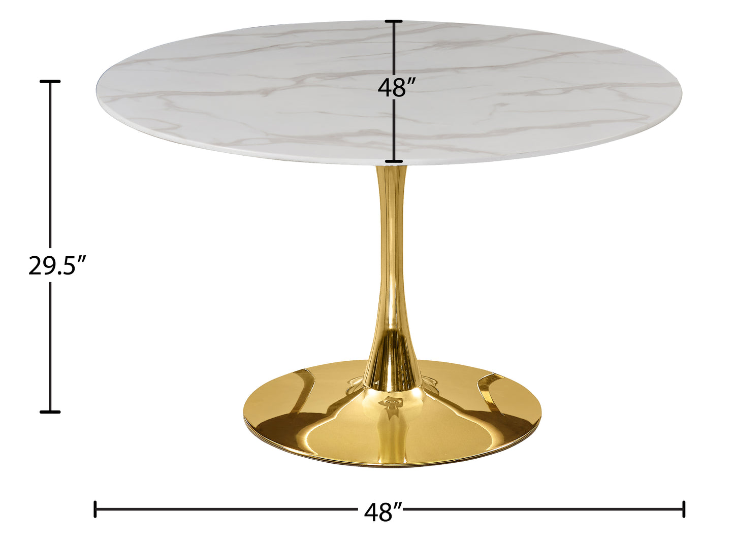 cresthill gold dining table (3 boxes) t