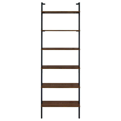 Hillcrest 96-inch 6-shelf Wall Bookshelf WalnutWalnut