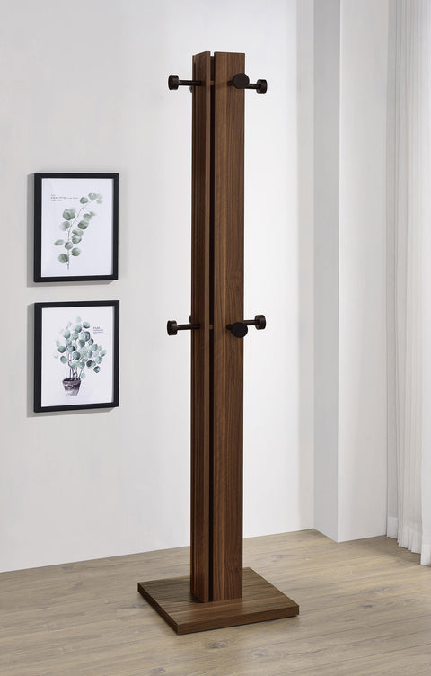 Asbury Walnut Coat Rack WalnutWalnut