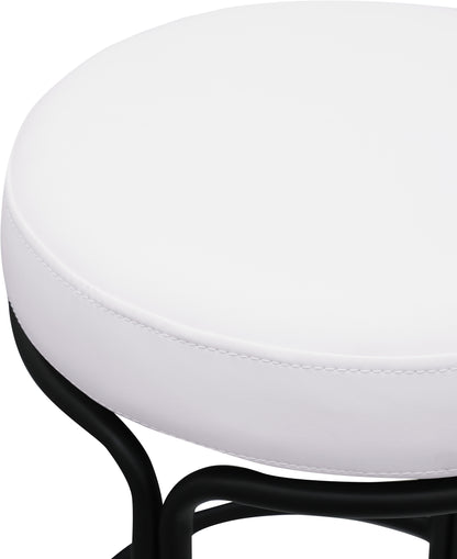 Globus Cream Vegan Leather Counter Stool