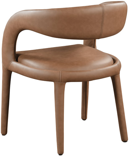 Alexis Brown Faux Leather Dining Chair C