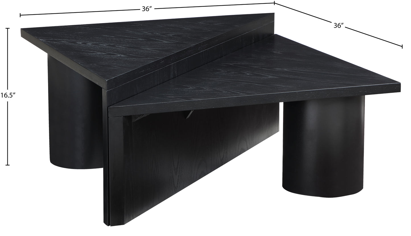 jocelyn black coffee table ct