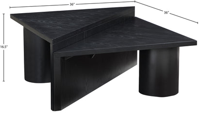 Jocelyn Black Coffee Table CT