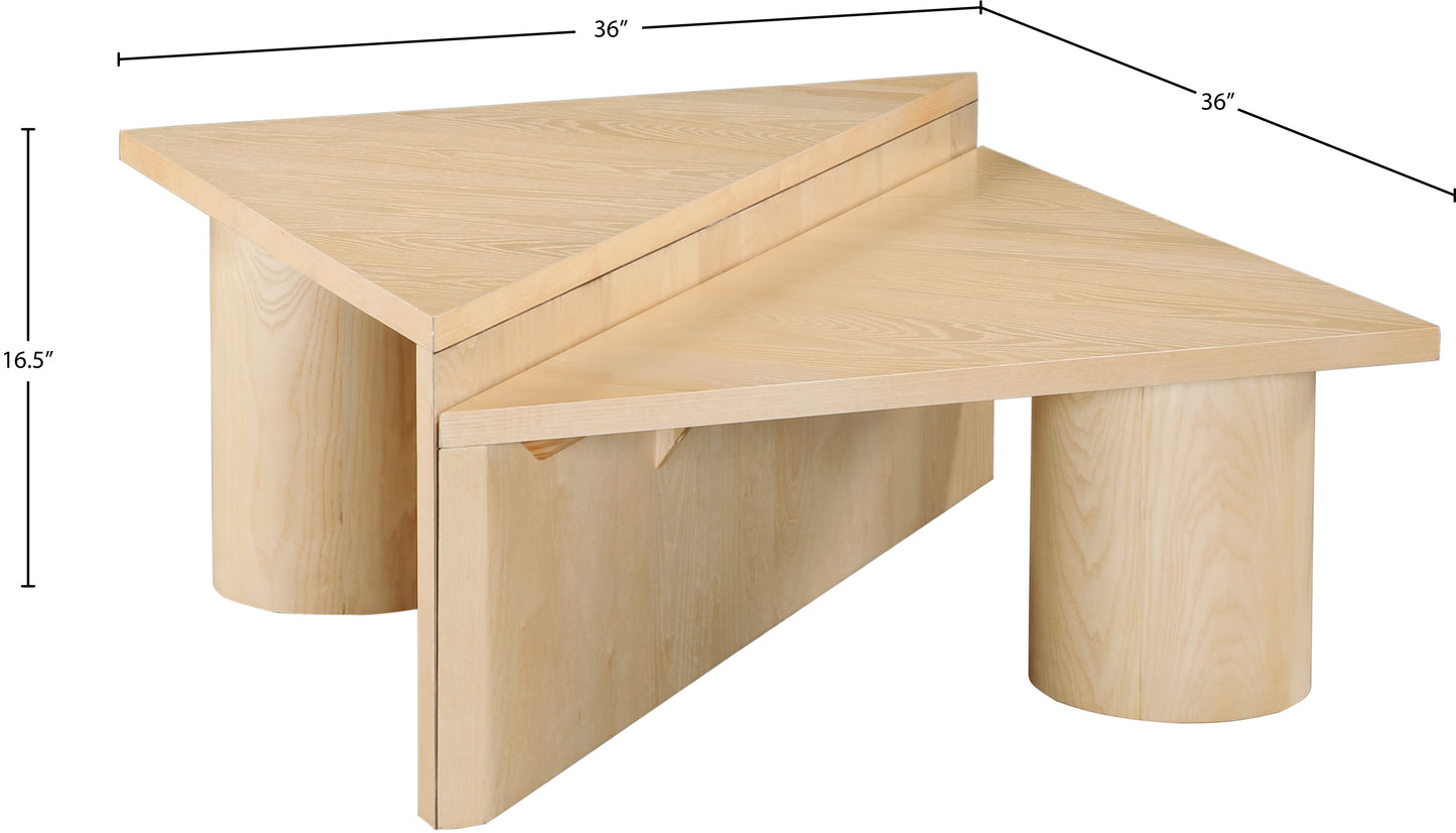 jocelyn natural coffee table ct