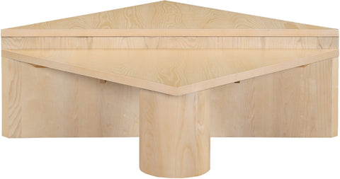 Rowan Natural Oak Veneer Coffee Table, 1 Piece