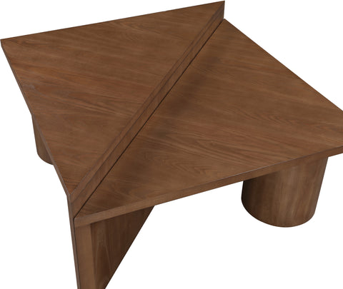 Rowan Walnut Oak Veneer Coffee Table, 1 Piece