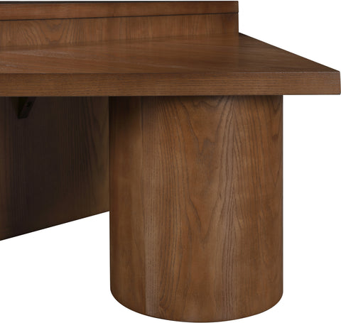 Rowan Walnut Oak Veneer Coffee Table, 1 Piece
