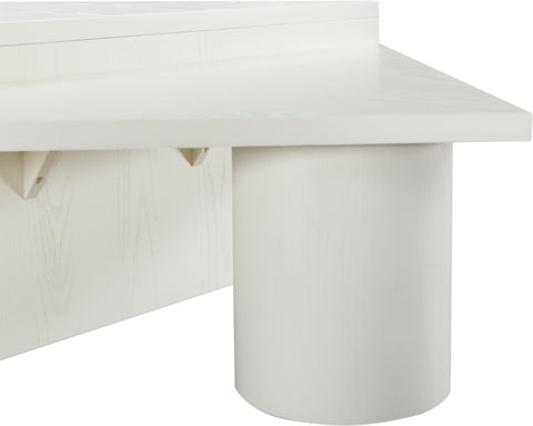 Rowan White Oak Veneer Coffee Table, 1 Piece
