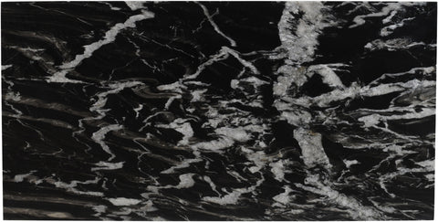 Harper Black Genuine Marble Coffee Table, 1 Piece (Style 2)