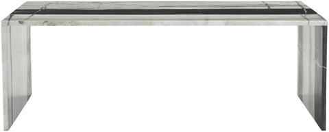 Harper Panda Genuine Marble Coffee Table, 1 Piece