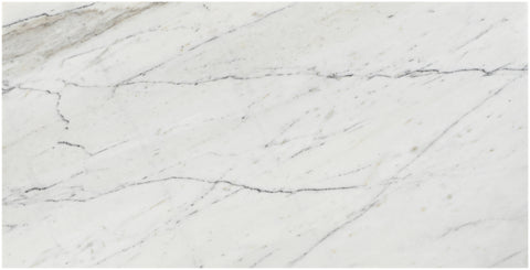 Harper White Genuine Marble Coffee Table, 1 Piece (Style 2)