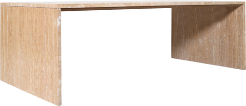 Harper Natural Travertine Coffee Table, 1 Piece