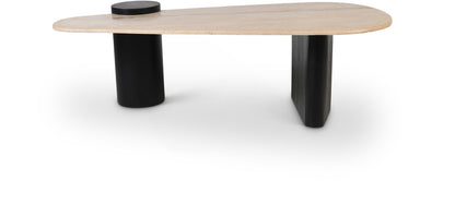 Canova Natural / Black Coffee Table