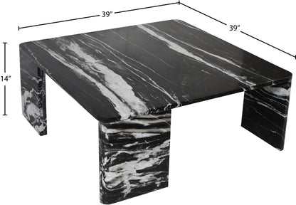 Verona Black / Light Grey Coffee Table