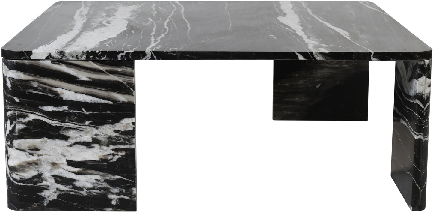 verona black / light grey coffee table