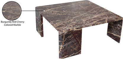 Verona Burgundy Coffee Table