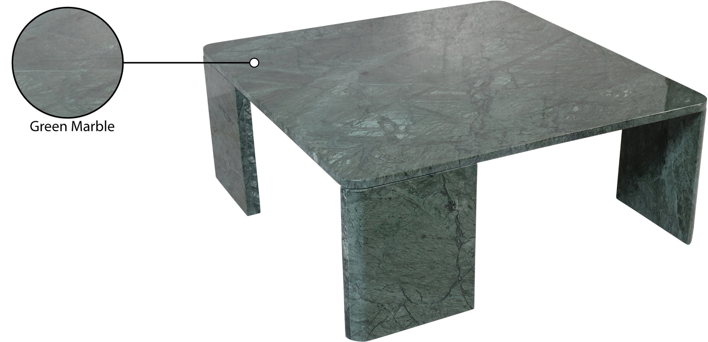 verona green / light grey coffee table