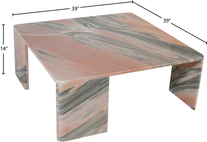 Verona Pink / Light Grey Coffee Table