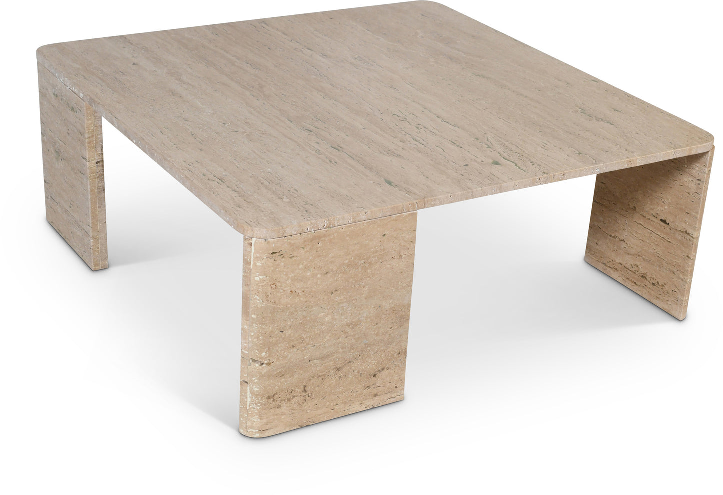 verona travertine coffee table