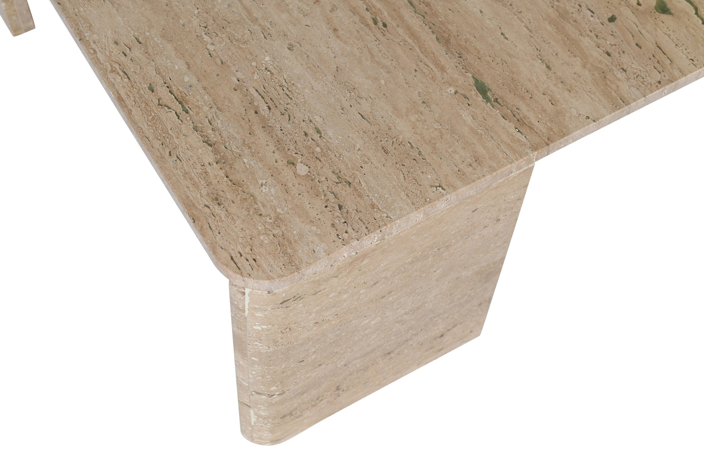 verona travertine coffee table