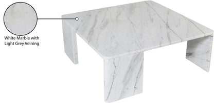 Verona White / Light Grey Coffee Table