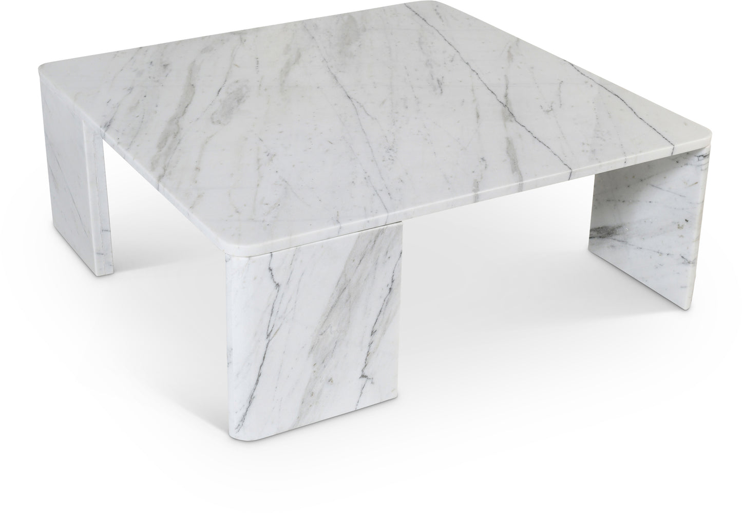 verona white / light grey coffee table