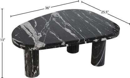 Starburst Black / Grey Coffee Table