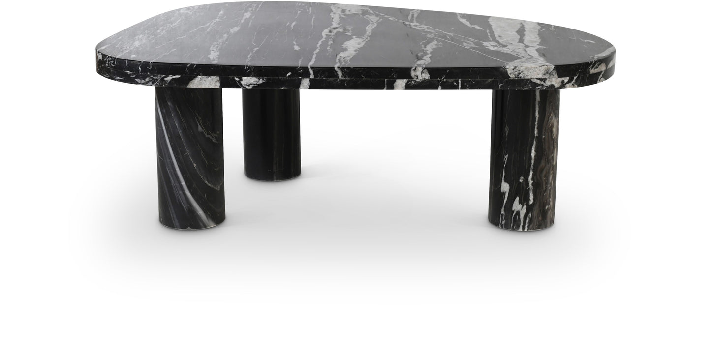 starburst black / grey coffee table