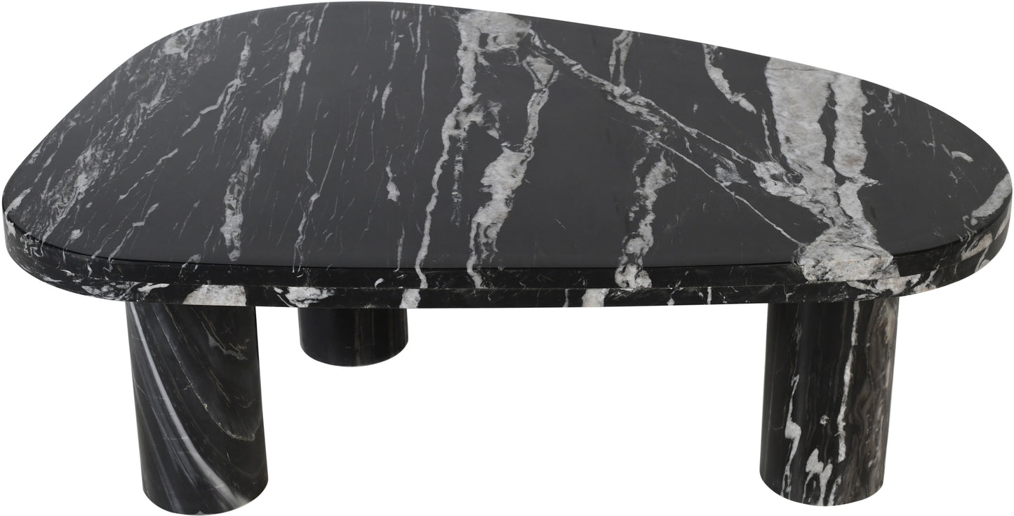 starburst black / grey coffee table