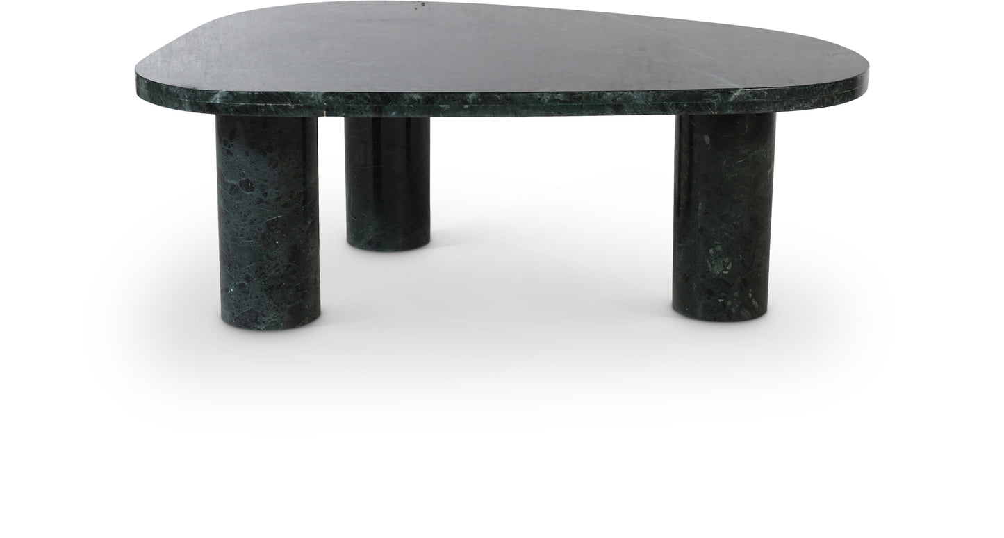 starburst green coffee table